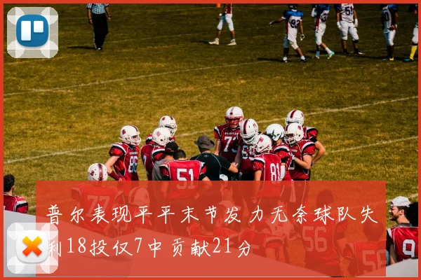 普尔表现平平末节发力无奈球队失利18投仅7中贡献21分